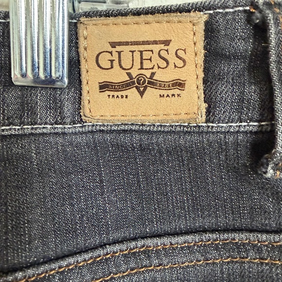 Guess Jeans Venice Dark Wash Bootcut Flare Stretch Jeans Size 34 Y2K - Picture 12 of 16
